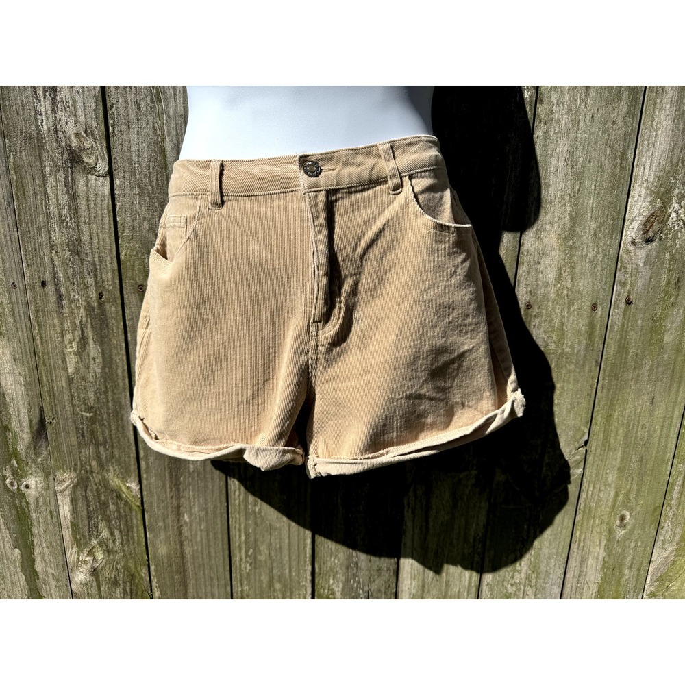 Forever 21 plus 0X/12 women's tan corduroy shorts
